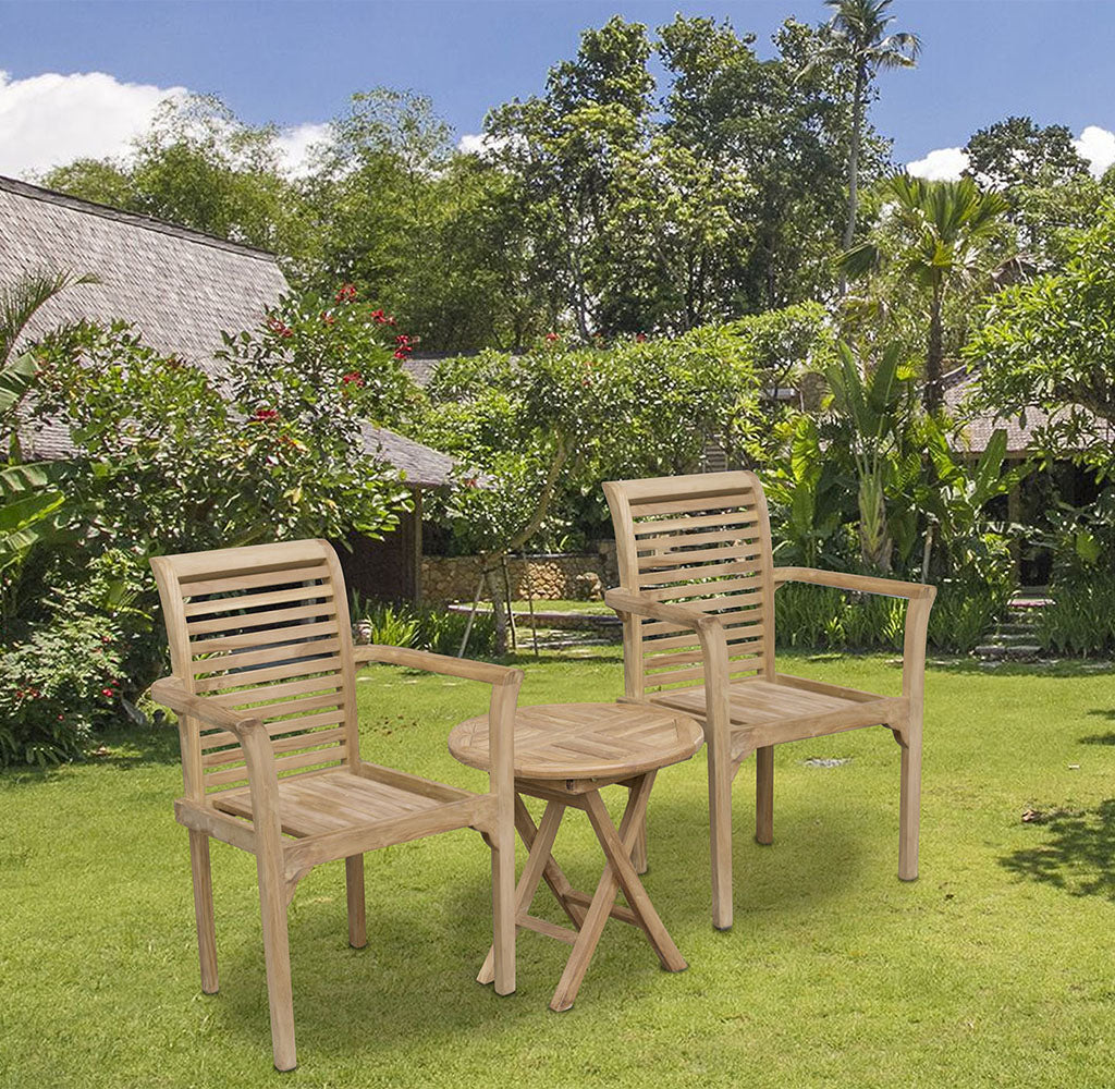 Original Teakholzmöbel Set 3tlg