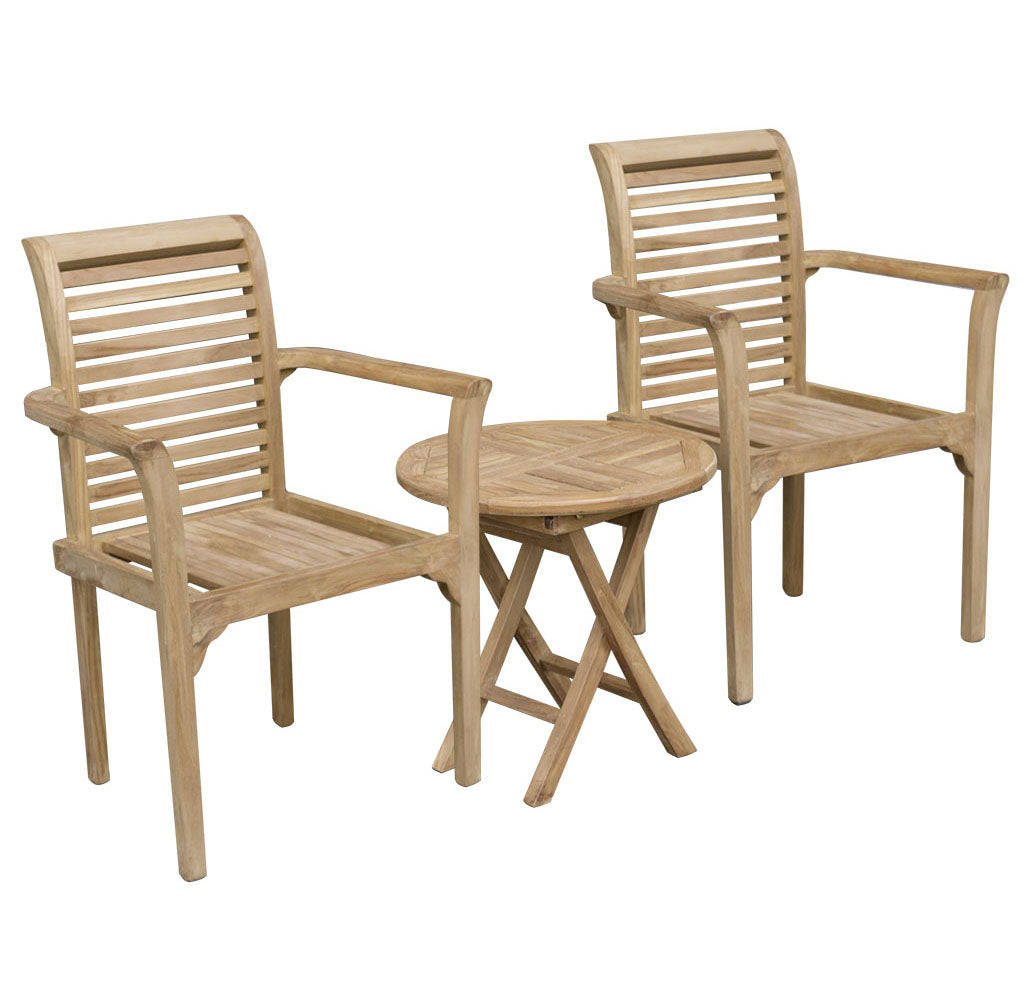 Original Teakholzmöbel Set 3tlg