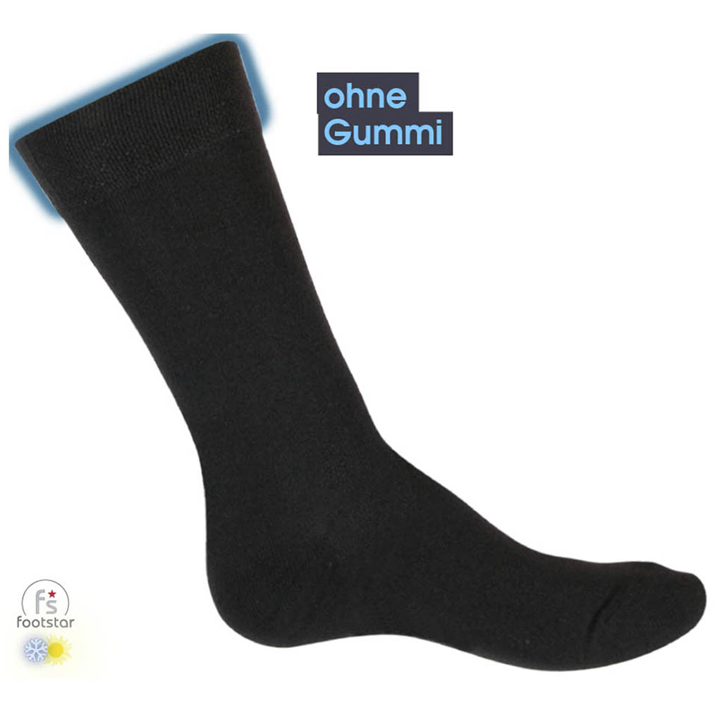 Herrensocken im 5er Pack schwarz