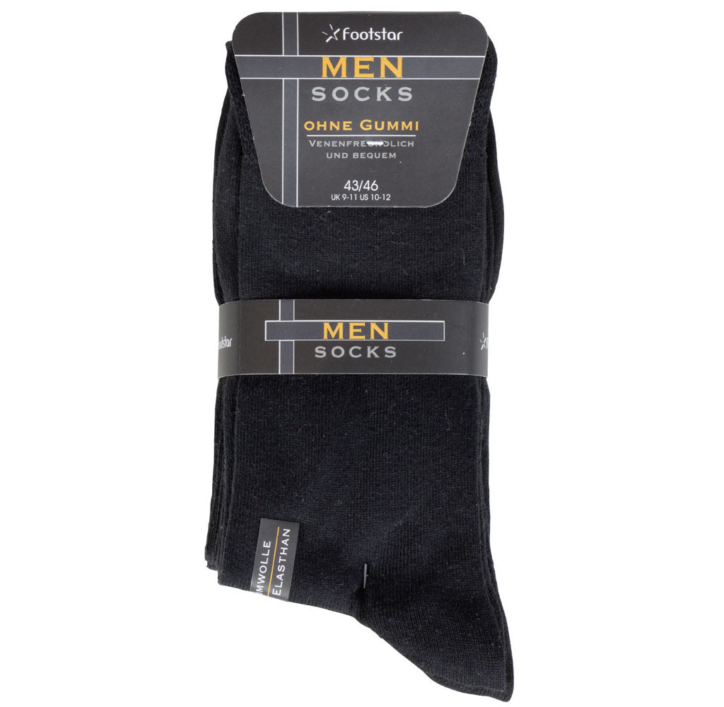 Herrensocken im 5er Pack schwarz