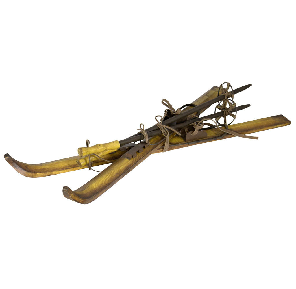 XL Deko Ski und Stöcke 90cm