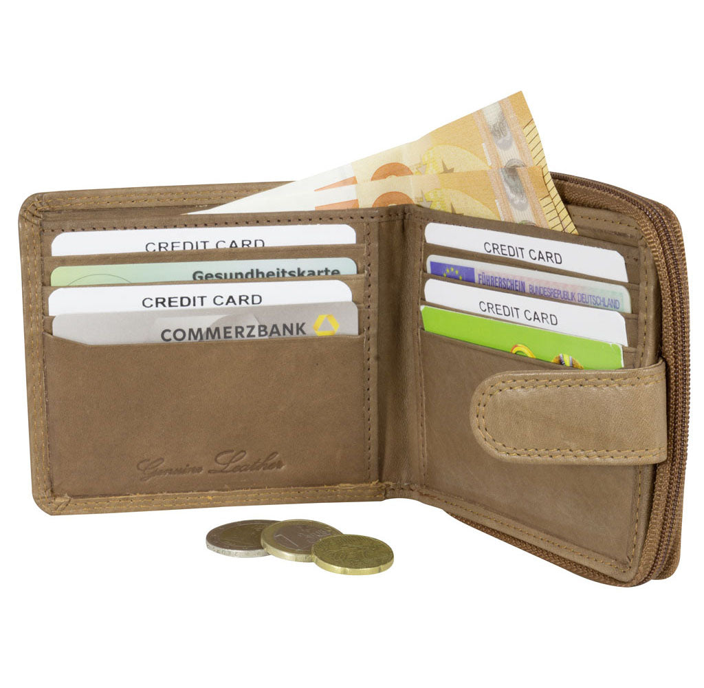 Kunstleder Geldbörse ca.11x10x2cm