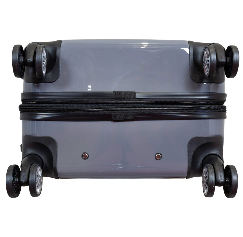 Motivkoffer und Kofferset 3tlg Fly schwarz