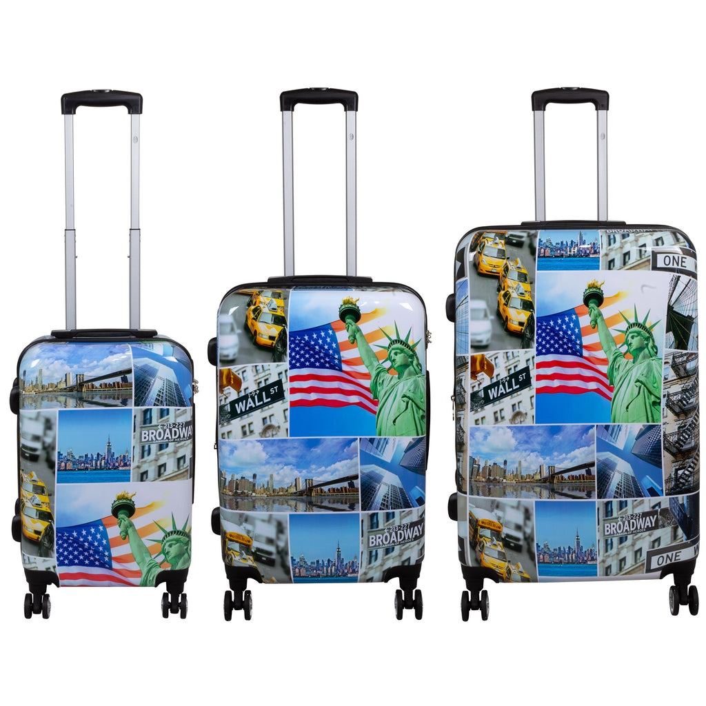 Motivkoffer und Kofferset 3tlg Liberty