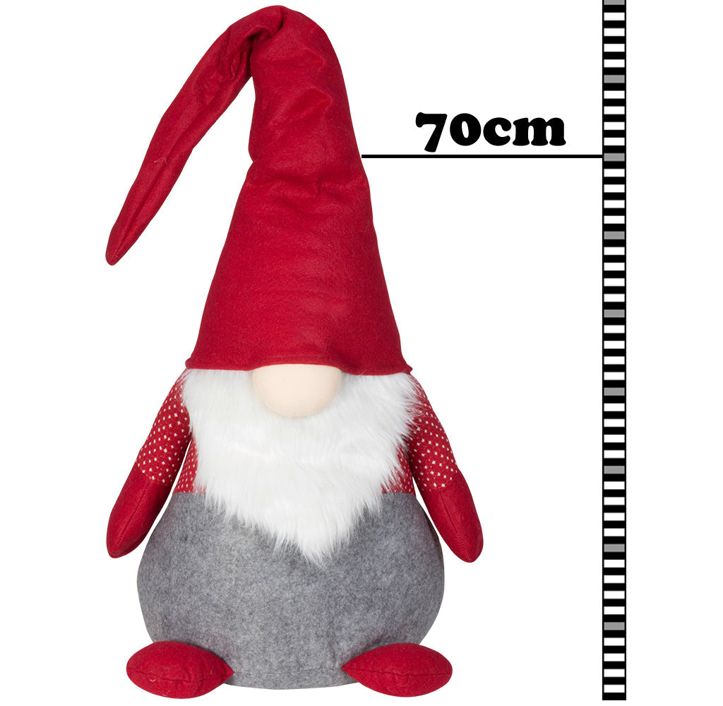 Wichtel 70cm sitzend, Pärchen, 2 Stück