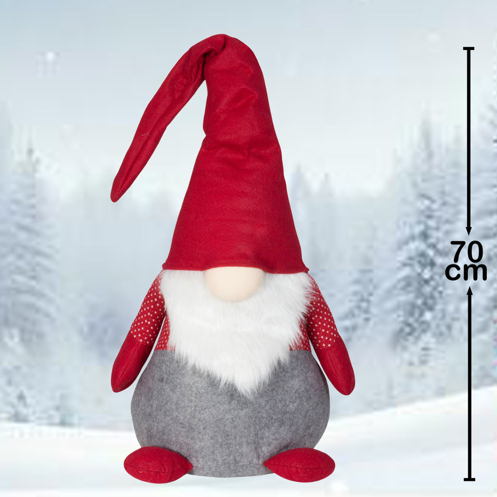 Wichtel 70cm sitzend, Pärchen, 2 Stück