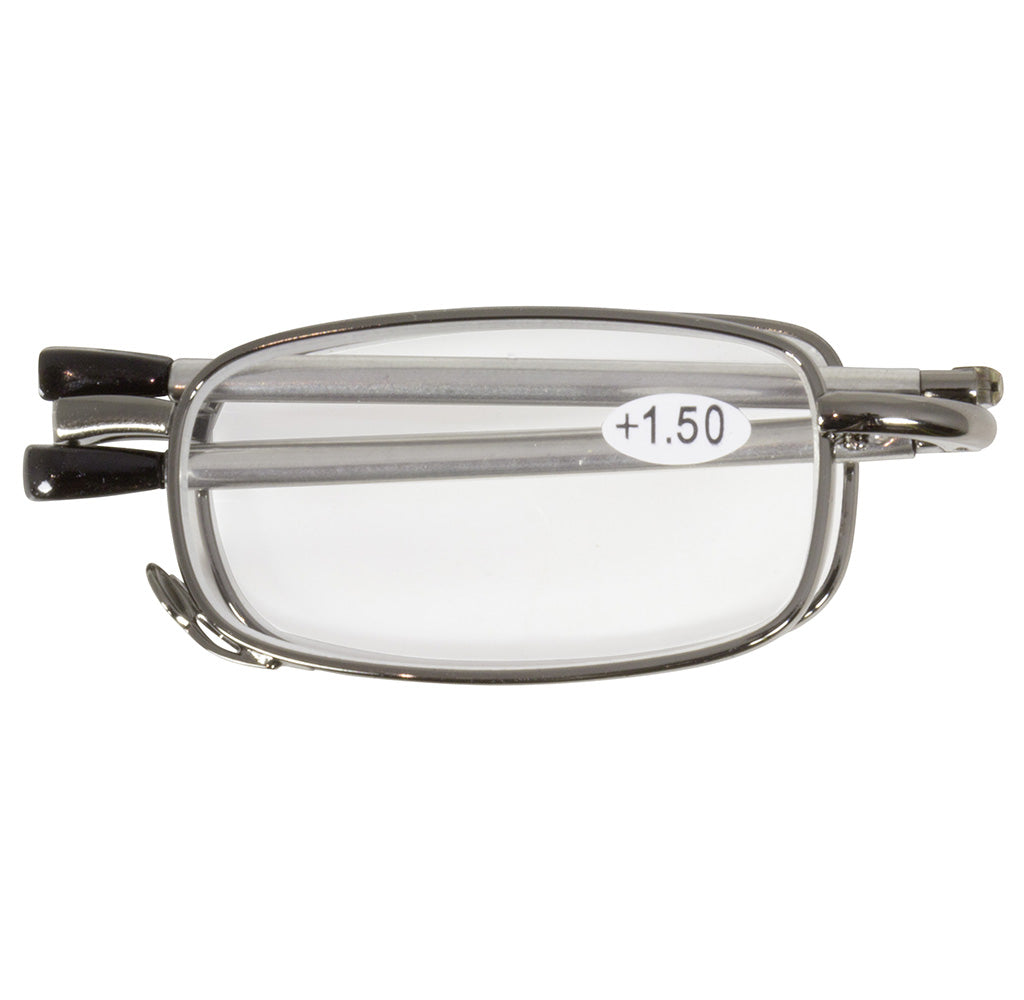 2er-Set faltbare Lesebrille mit Etui