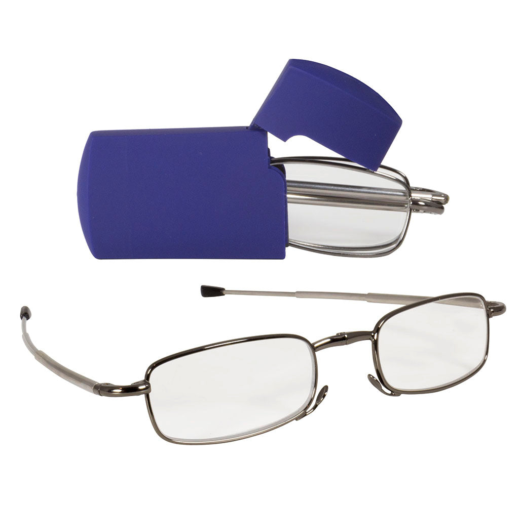 2er-Set faltbare Lesebrille mit Etui