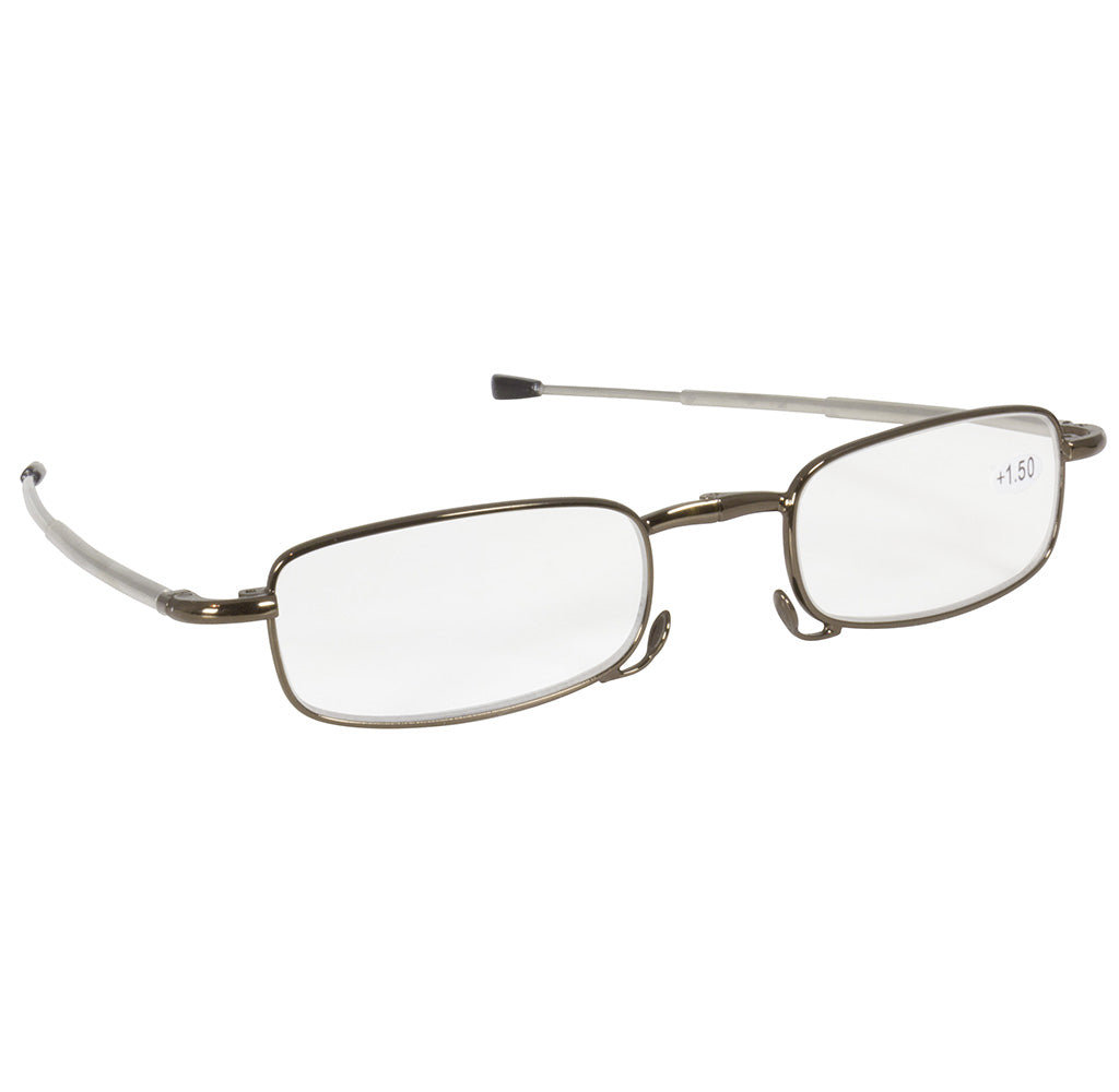 2er-Set faltbare Lesebrille mit Etui