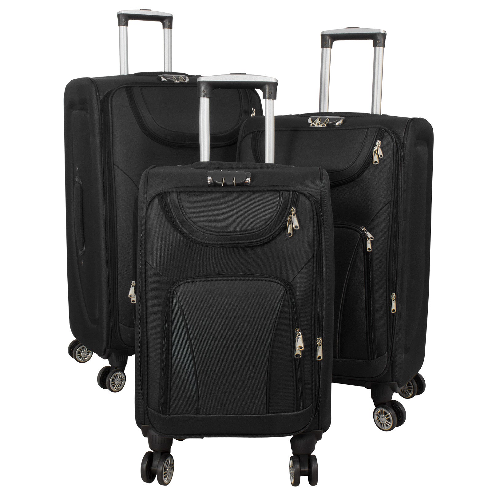 Nylon Kofferset 3tlg Maribor