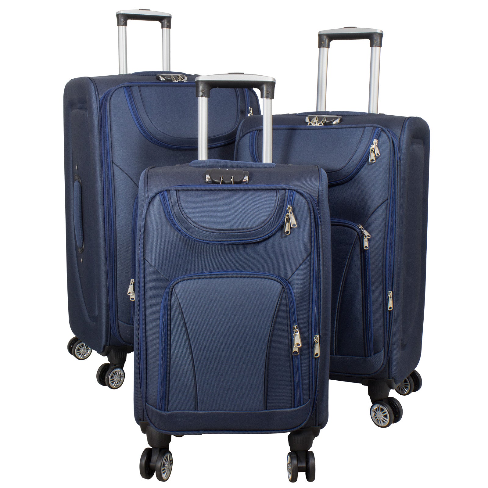 Nylon Kofferset 3tlg Maribor