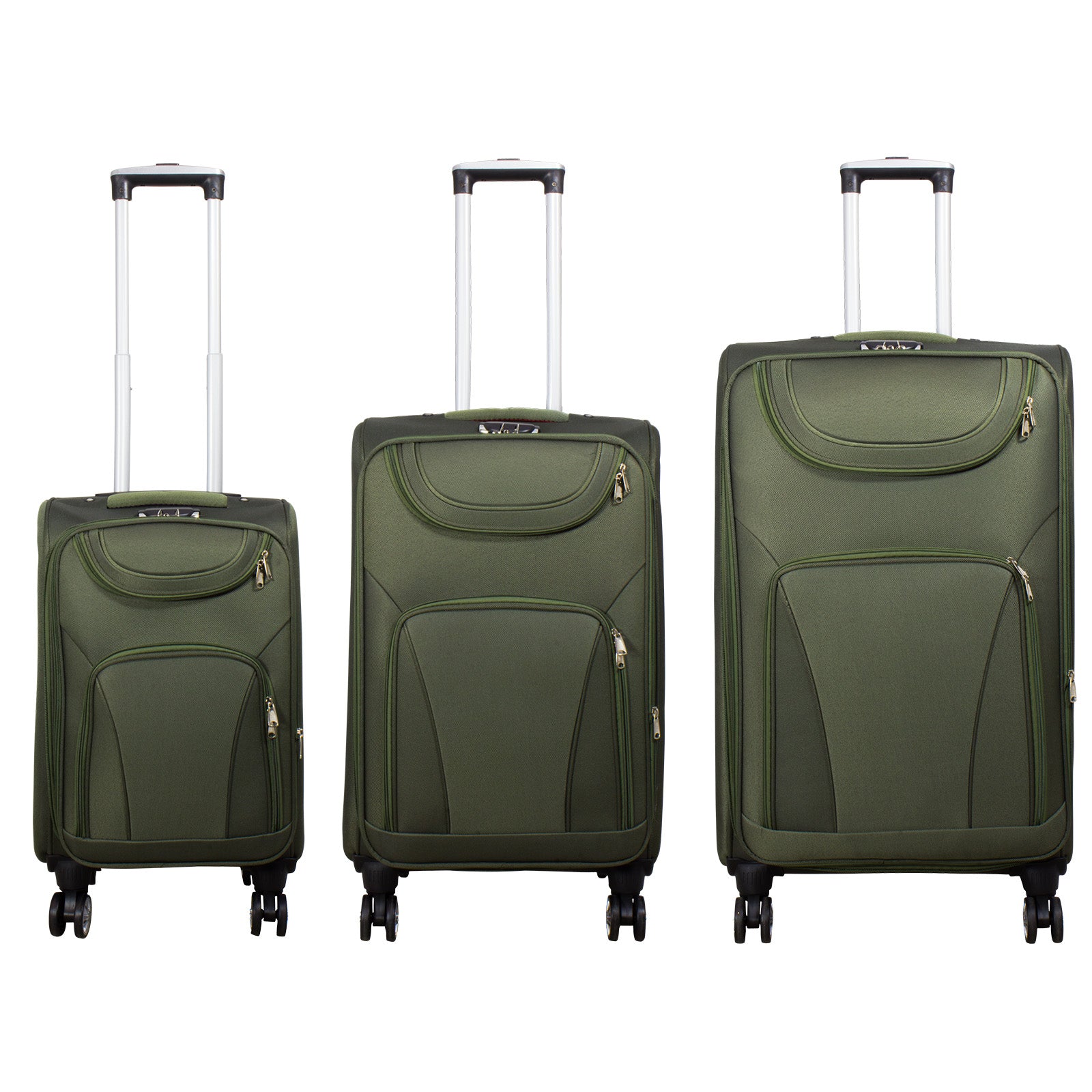 Nylon Kofferset 3tlg Maribor