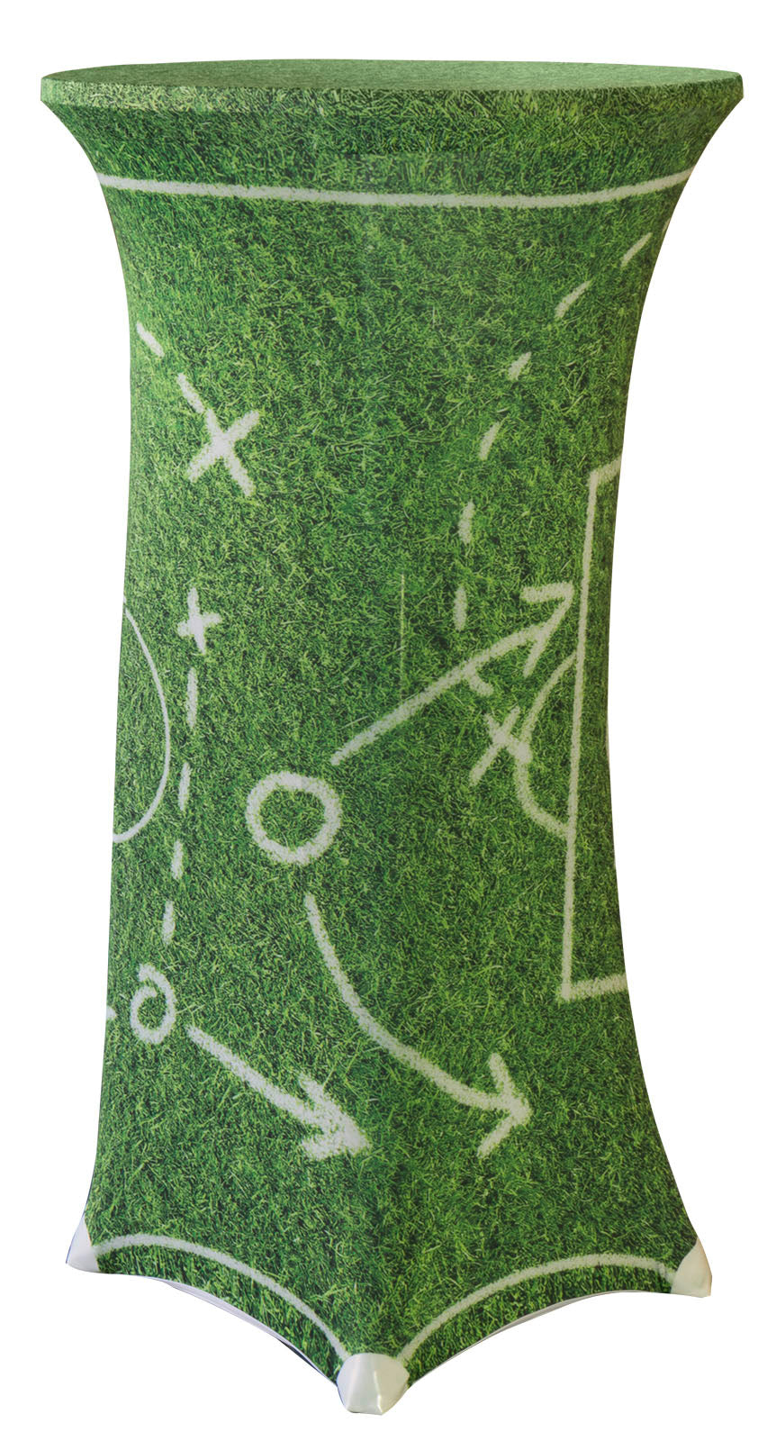 Stehtischhusse Fußball für Bistrotisch Ø 60-70cm