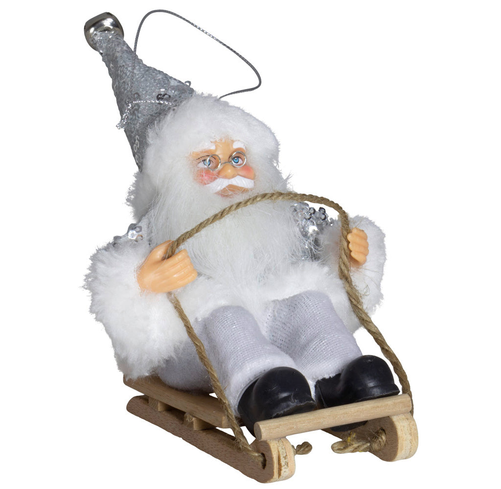 Weihnachtsmann 18cm, 4er Set, 4 Designs