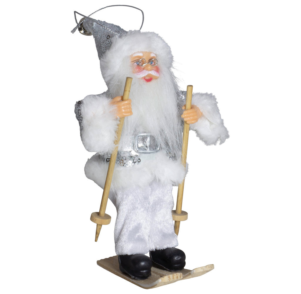 Weihnachtsmann 18cm, 4er Set, 4 Designs