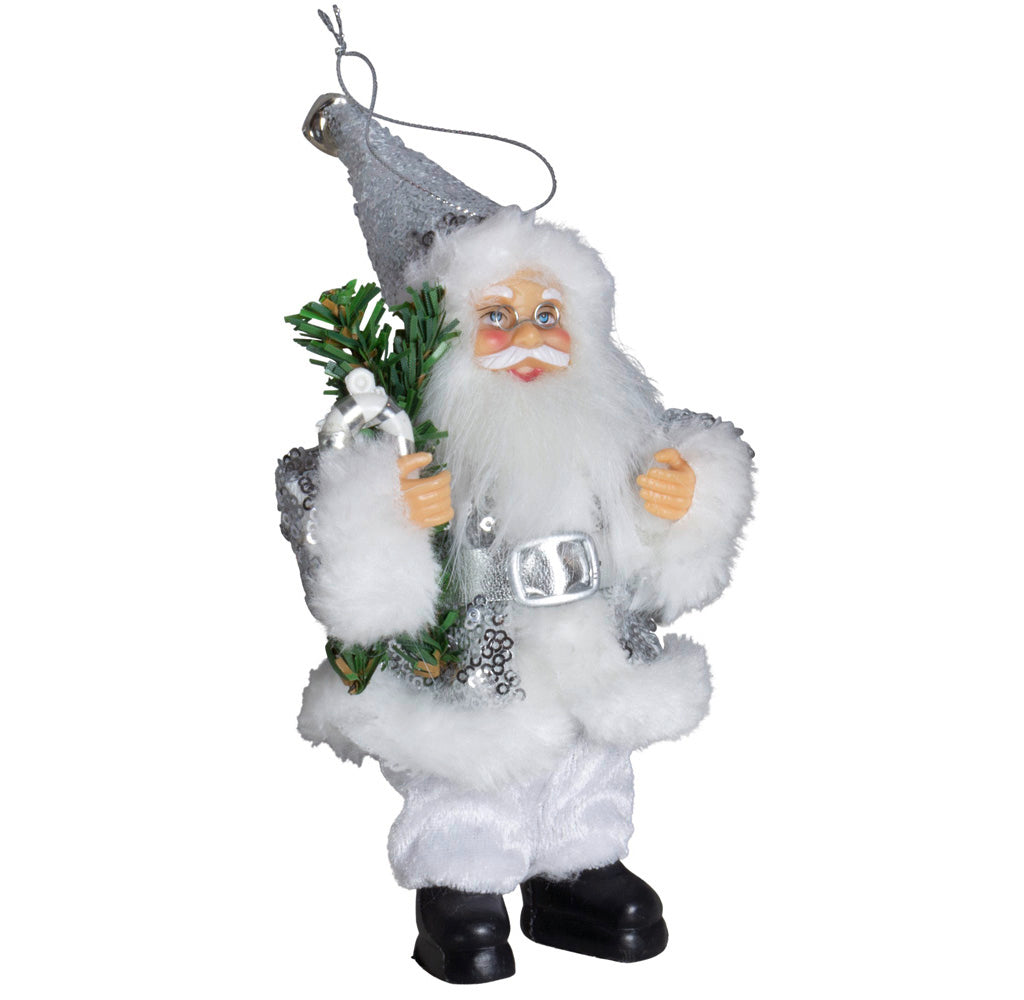 Weihnachtsmann 18cm, 4er Set, 4 Designs