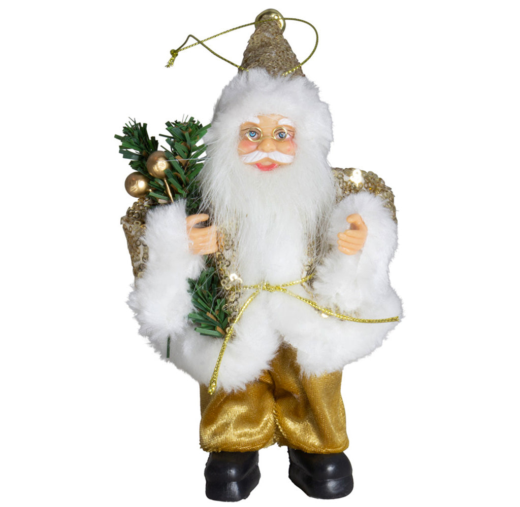 Weihnachtsmann 18cm, 4er Set, 4 Designs