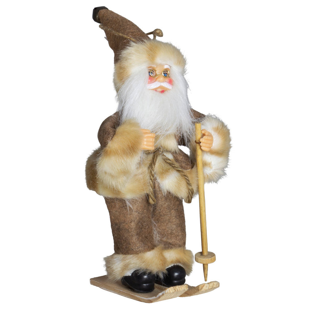 Weihnachtsmann 18cm, 4er Set, 4 Designs