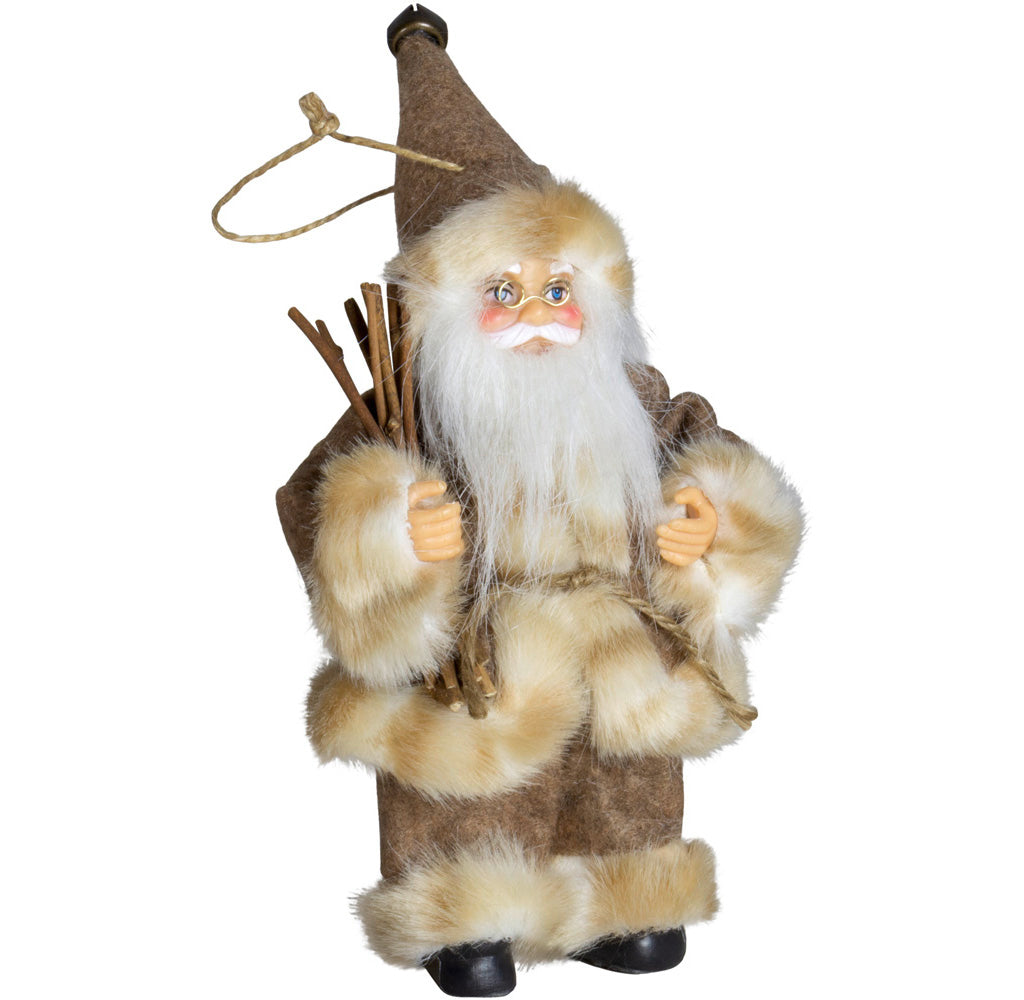 Weihnachtsmann 18cm, 4er Set, 4 Designs