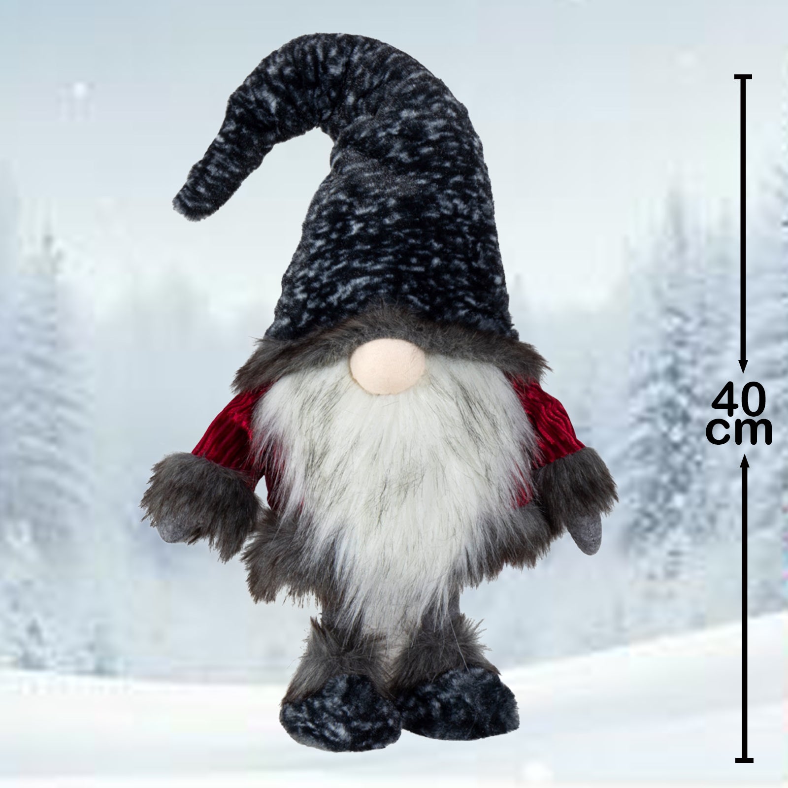 Wichtel 40cm Wackelgnom