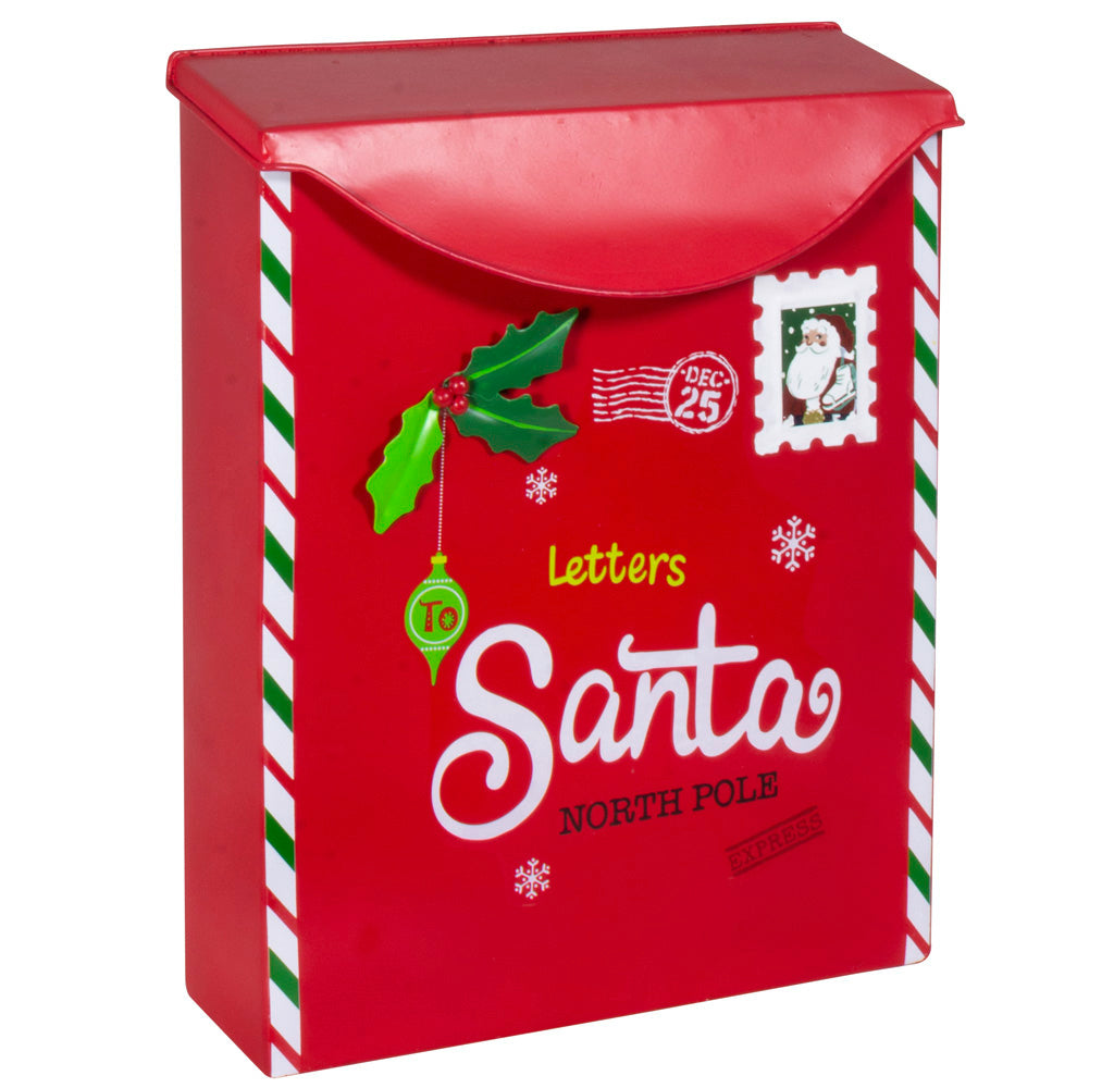 Weihnachtlicher Deko Briefkasten 31cm