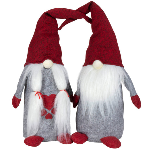 Wichtel 40cm sitzend, Pärchen, 2 Stück