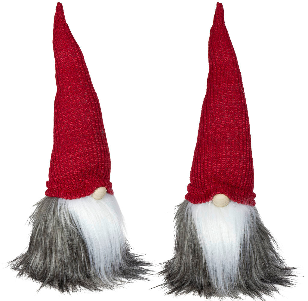 Wichtel 25cm sitzend, Pärchen, 2 Stück