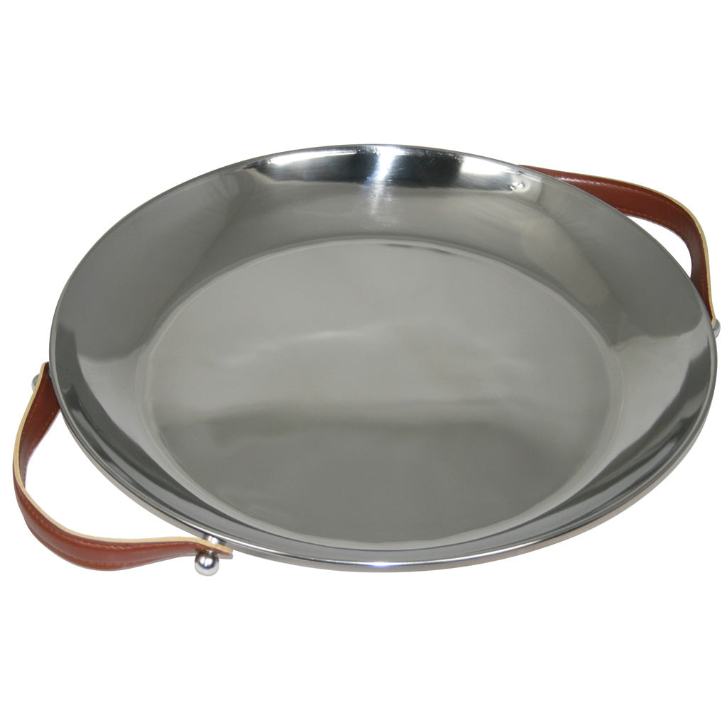 Edelstahl Servierschale 41cm rund