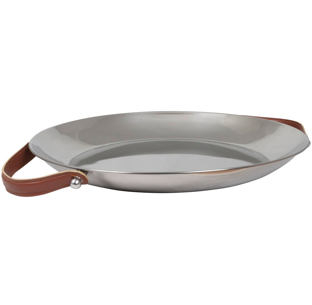 Edelstahl Servierschale 41cm rund