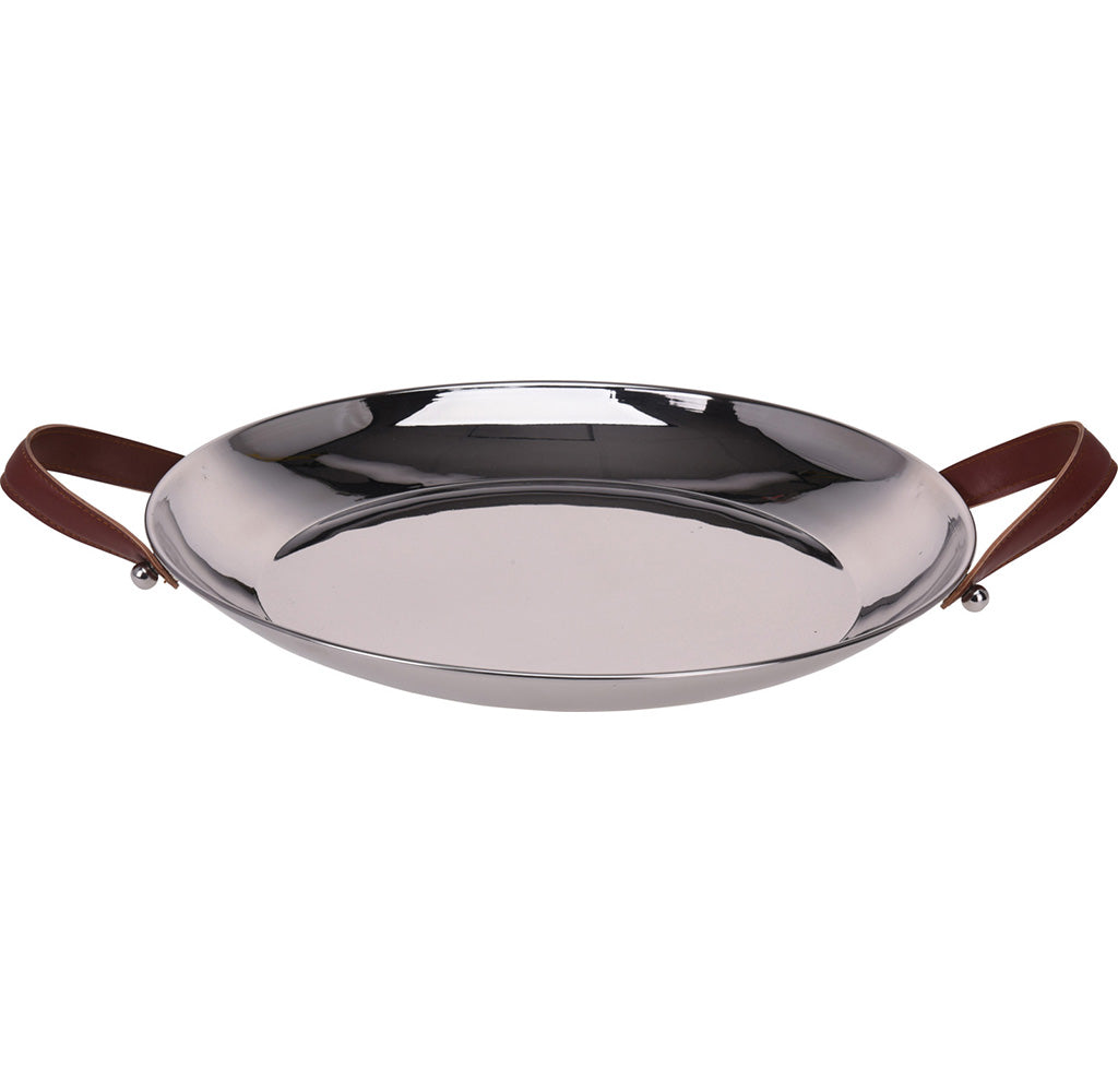 Edelstahl Servierschale 41cm rund