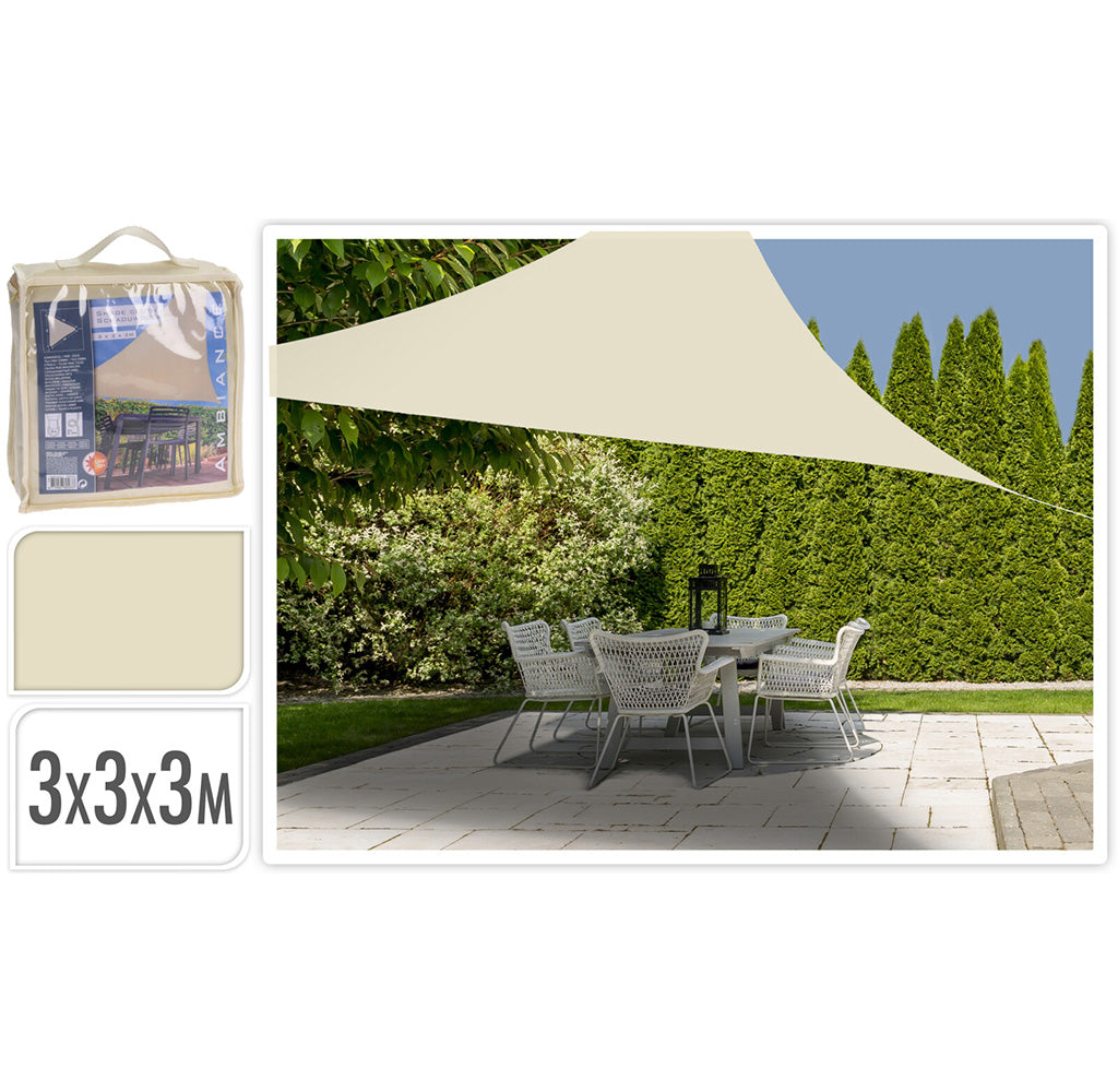 sonnensegel 5x5m dreieckig Dreieckiges Sonnensegel 3x3x3m