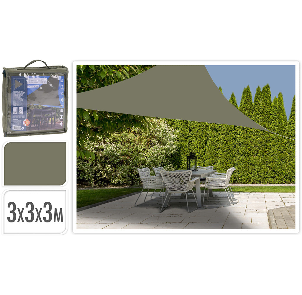 coolaroo sonnensegel 5x5x5 Dreieckiges Sonnensegel 3x3x3m
