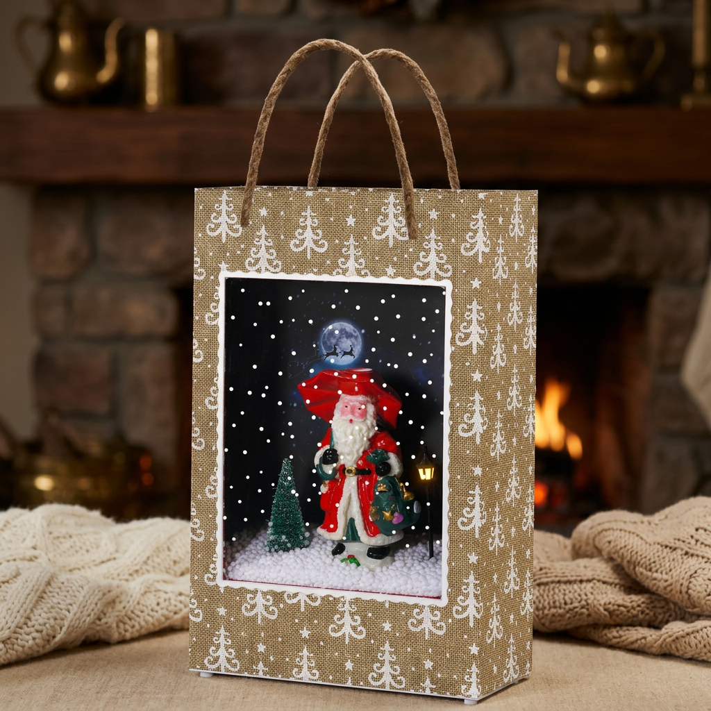 Snowflake Gift Bag 33cm