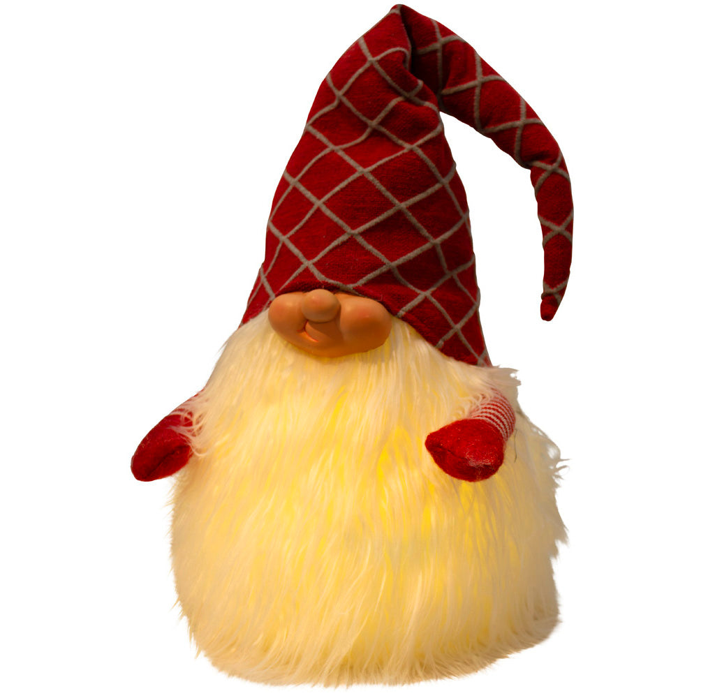 Wichtel 45cm mit LED, Pärchen, 2 Stück