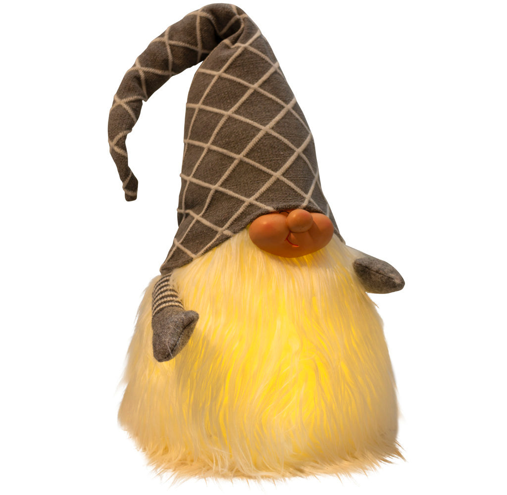 Wichtel 45cm mit LED, Pärchen, 2 Stück