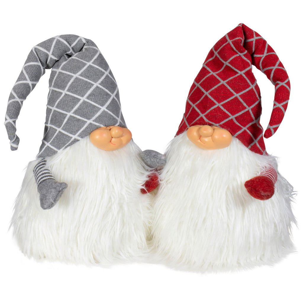 Wichtel 45cm mit LED, Pärchen, 2 Stück