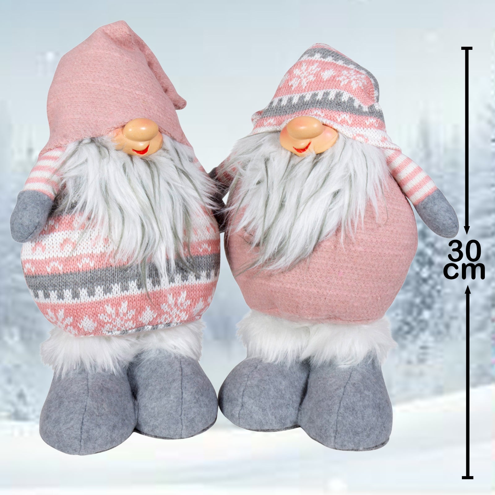 Wichtel 30cm stehend, Pärchen, 2 Stück