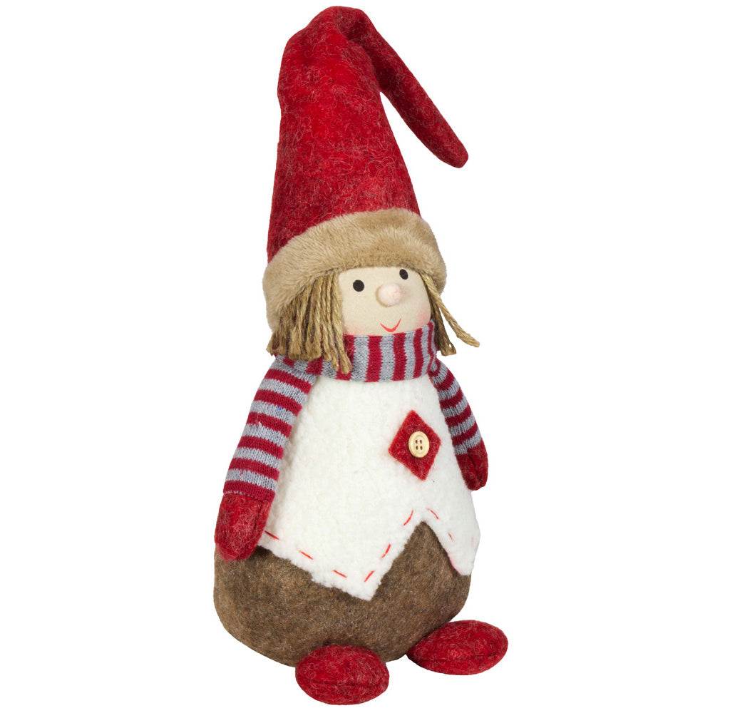 Wichtel 30cm sitzend, Pärchen, 2 Stück