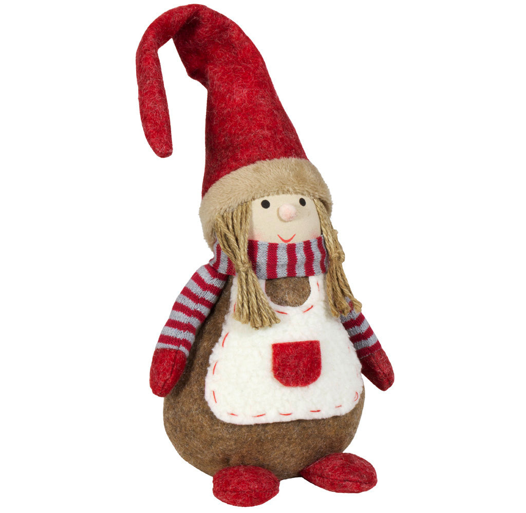 Wichtel 30cm sitzend, Pärchen, 2 Stück