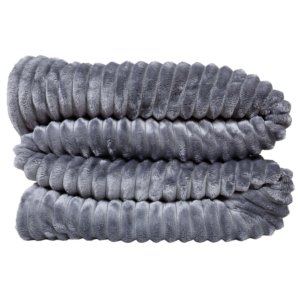 Kuscheldecke Cord-Optik 200x150cm