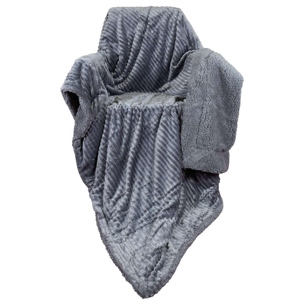 Kuscheldecke Cord-Optik 200x150cm