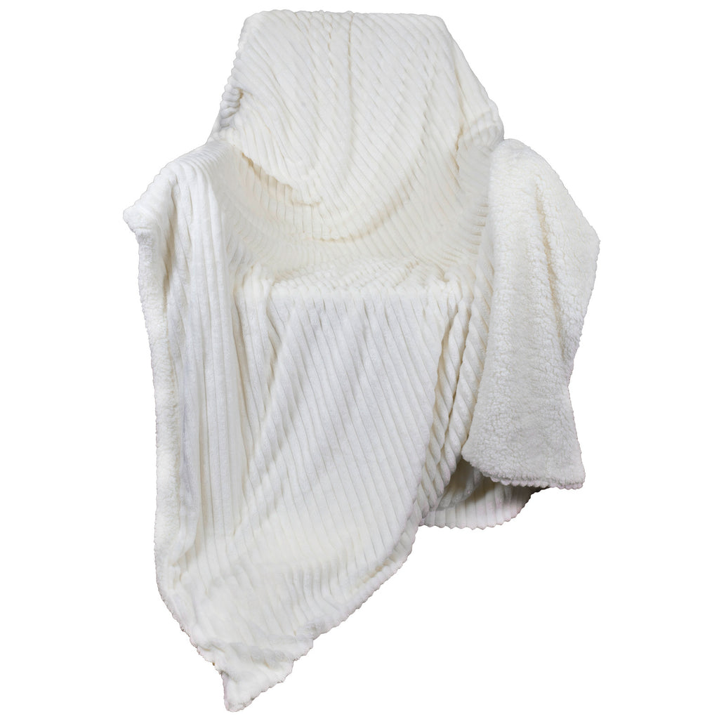 Kuscheldecke Cord-Optik 200x150cm