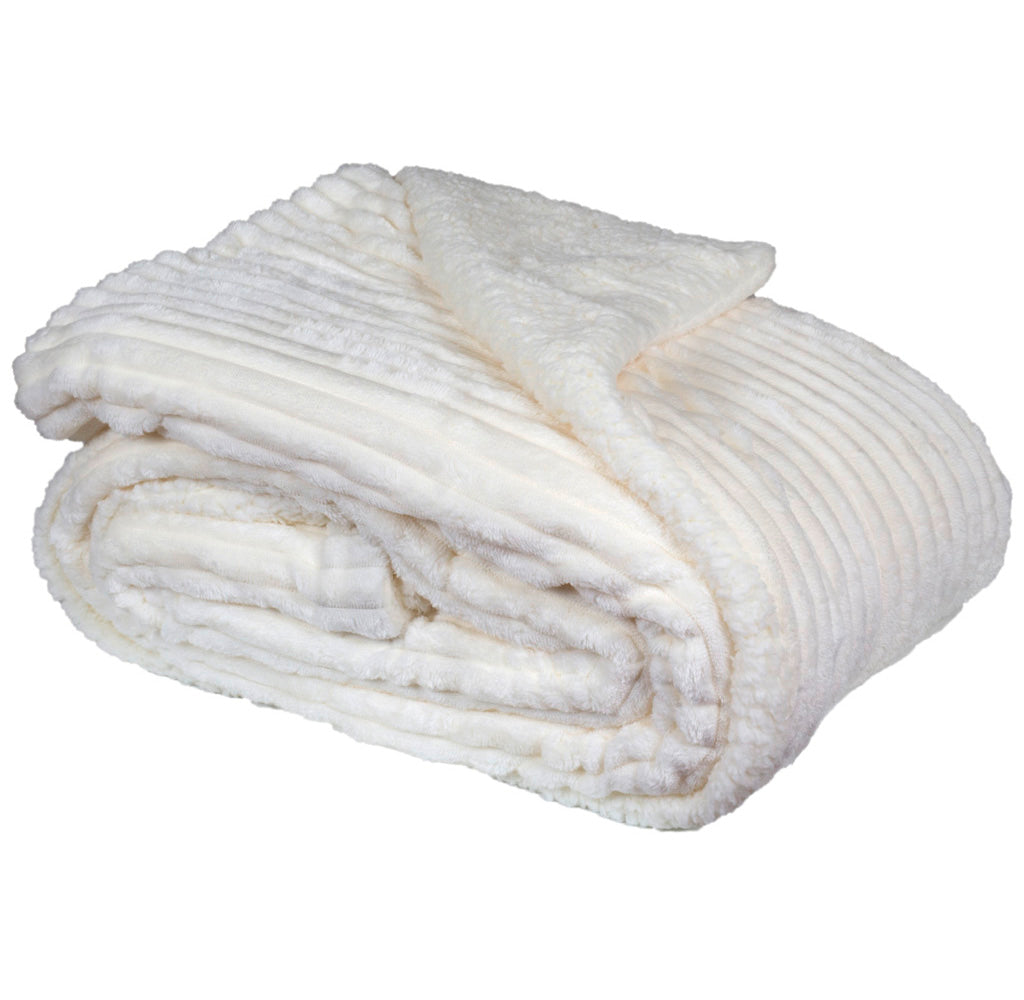 Kuscheldecke Cord-Optik 200x150cm