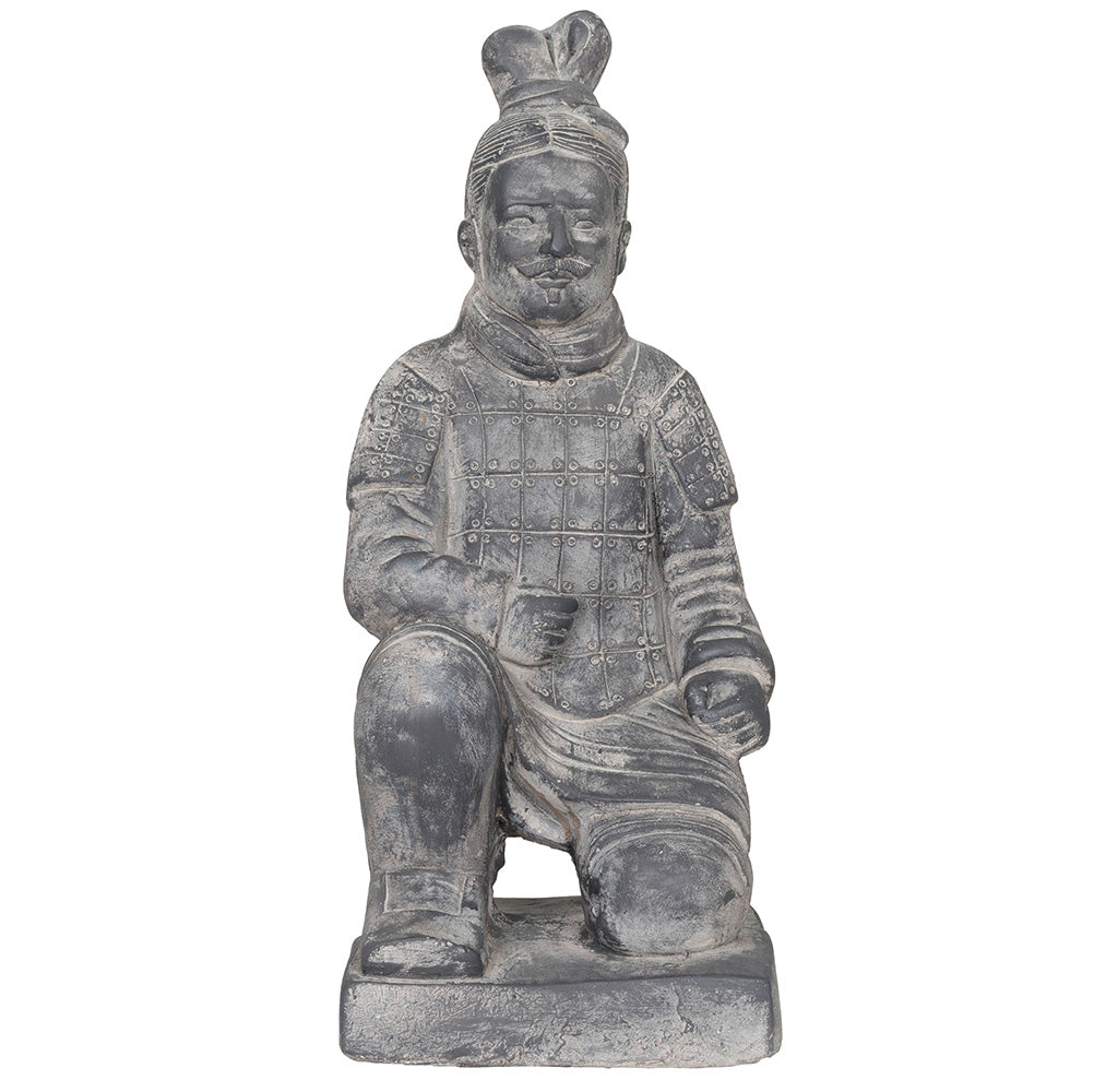 Gartendeko Figur Terrakotta Krieger