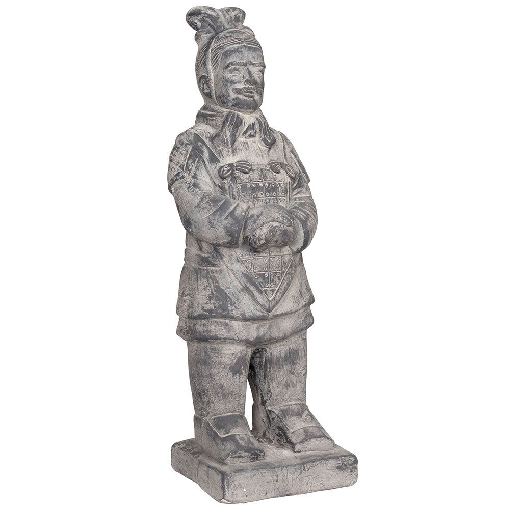 Gartendeko Figur Terrakotta Krieger