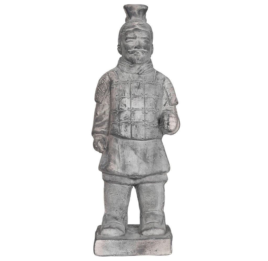 Gartendeko Figur Terrakotta Krieger