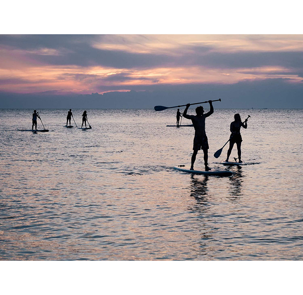 Aufblasbares Stand-Up-Paddelboard SUP 285x71cm mit viel Zubehör
