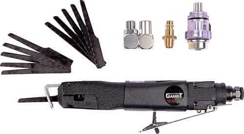 Druckluft-Karosseriestichsäge Set GAMBIT TOOLS