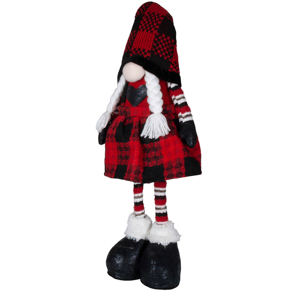 Wichtel 45cm Wackelgnom, Pärchen, 2 Stück