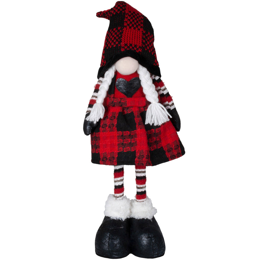 Wichtel 45cm Wackelgnom, Pärchen, 2 Stück